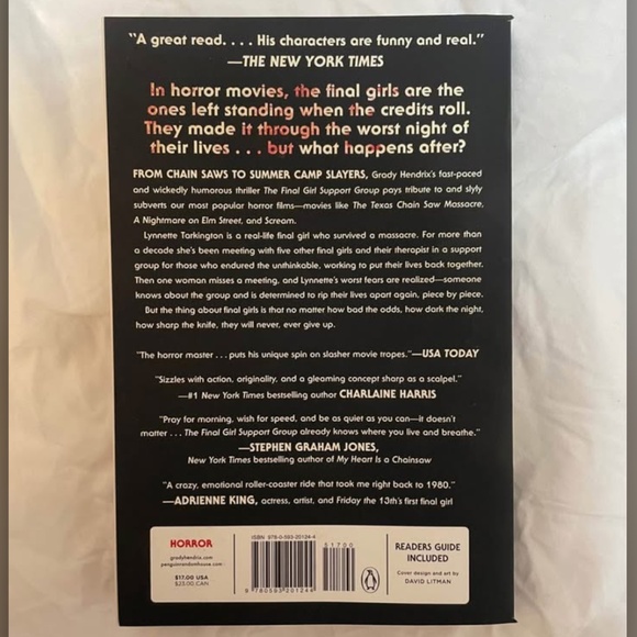 *BRAND NEW* Horror Book: Final Girl Support Group by Grady Hendrix - Picture 3 of 3
